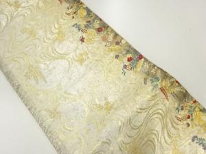 佐賀錦流水模様織出し袋帯